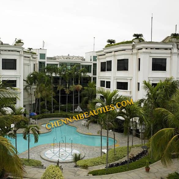 The escort service in Le Royal Meridien Alandur Chennai